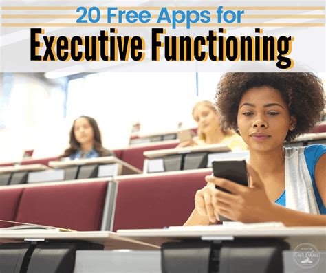 The free teaching activities for executive functioning includePlaying cards spread face. . Apps for executive functioning for adults